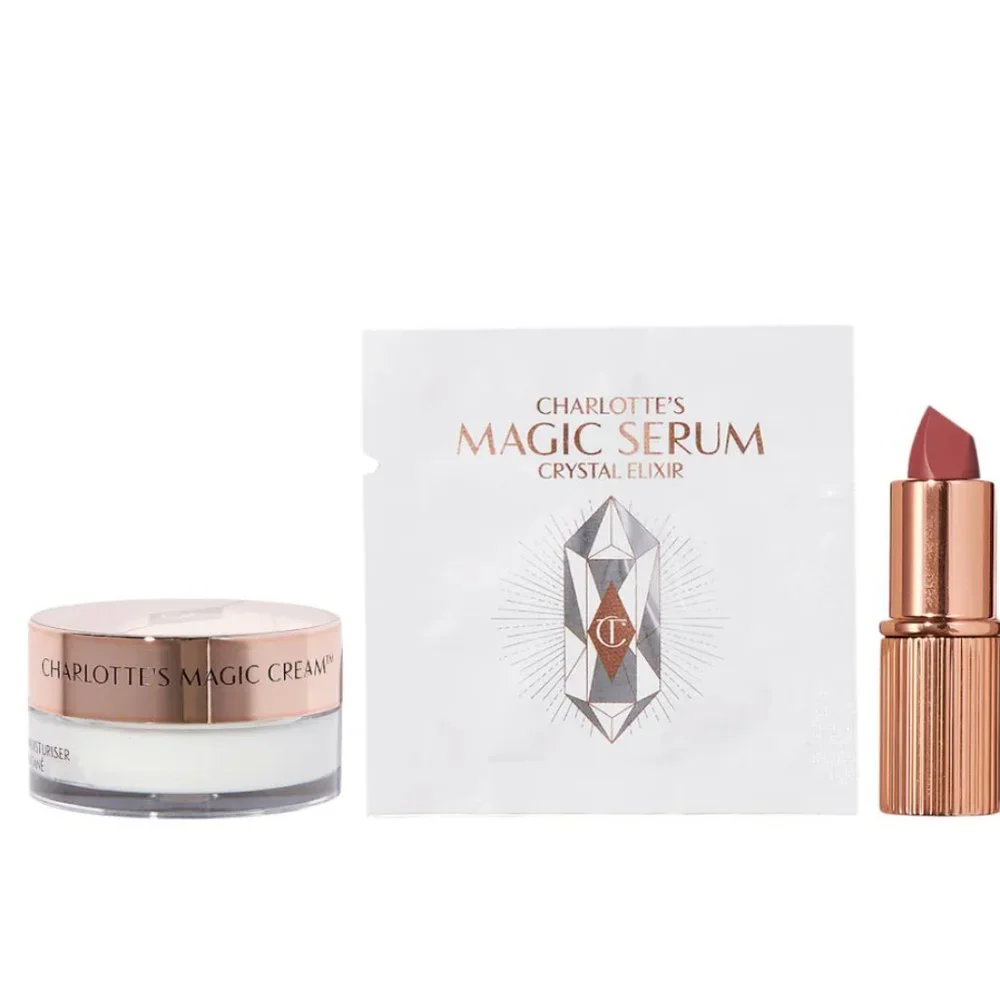NWT Charlotte Tilbury Iconic Glam magic cream serum lipstick - Picture 1 of 3